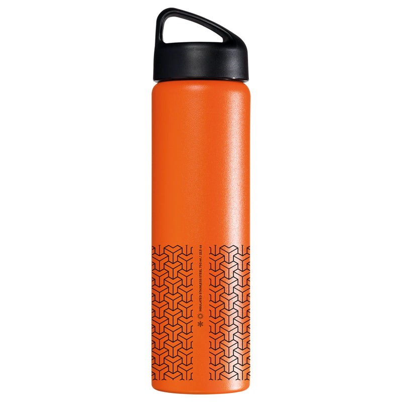 LAKEN Classic Dynamics - Botella Térmica 0.75L en Acero Inoxidable. Modelo Greg
