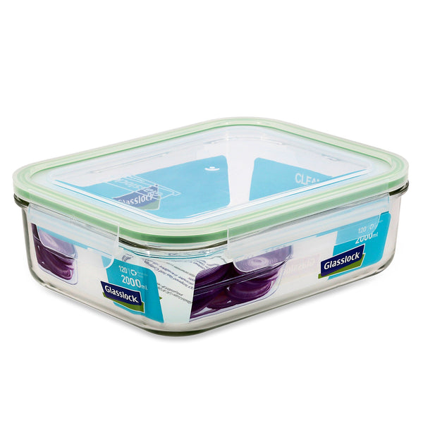 Taper Glasslock Classic Rectangular Hermético 2L