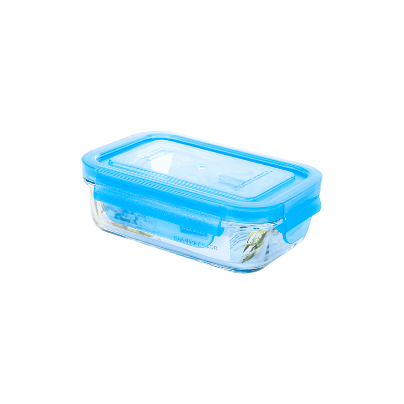 Recipiente Hermético Rectangular Glasslock Classic Microondas 400 ml