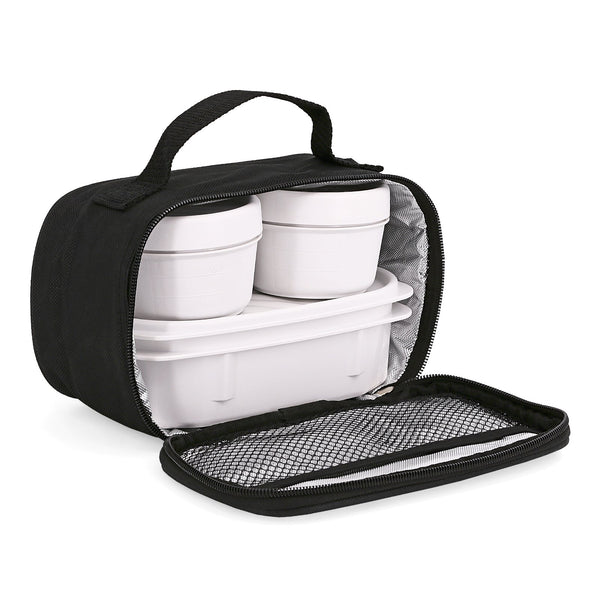 TATAY 1168100 - Bolsa Térmica Porta Alimentos Tatay Urban Food Casual, 1,5L Negro Mini Opak