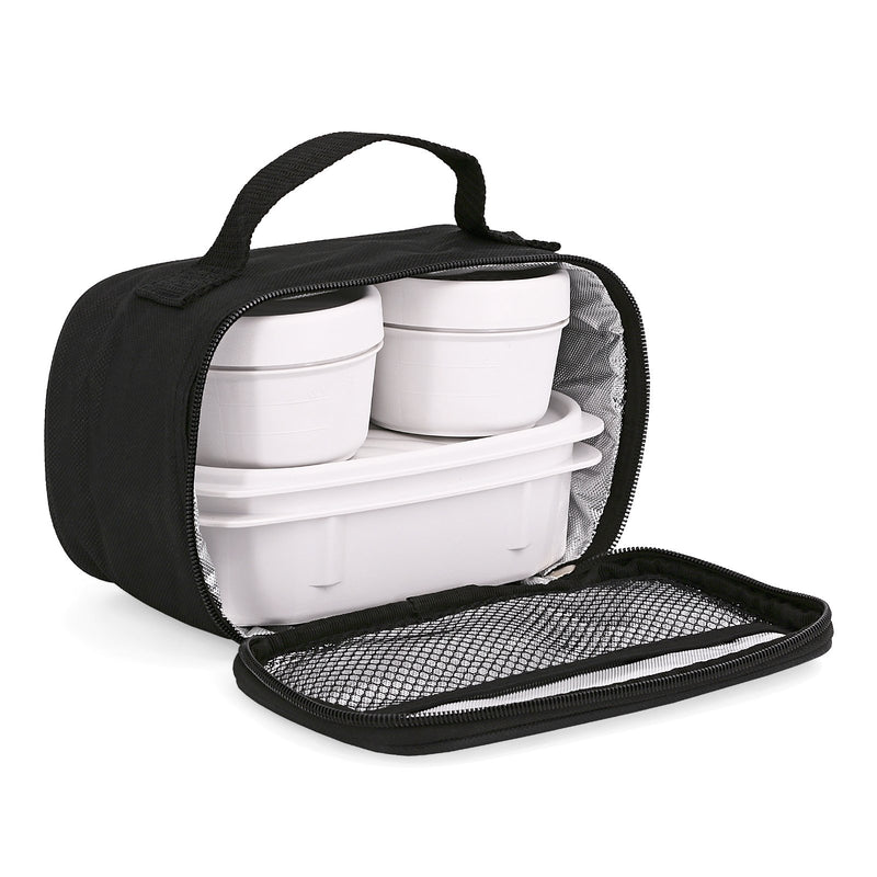 TATAY 1168100 - Bolsa Térmica Porta Alimentos Tatay Urban Food Casual, 1,5L Negro Mini Opak