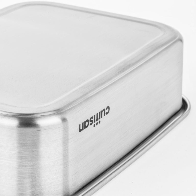 Cuitisan Signature - Recipiente Rectangular 3.3L en Cromosteel. Apto Microondas