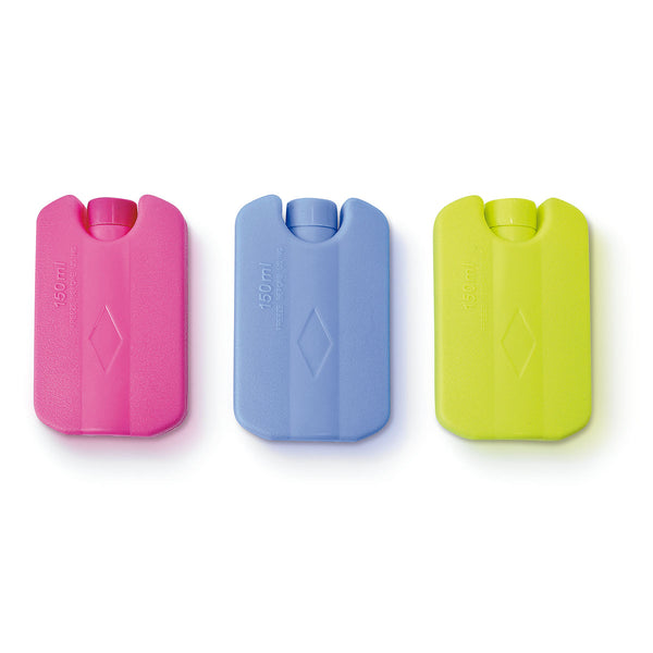 IRIS Ice Brick - Juego de 3 Acumuladores de Frío de 150 ml para Neveras Portátiles
