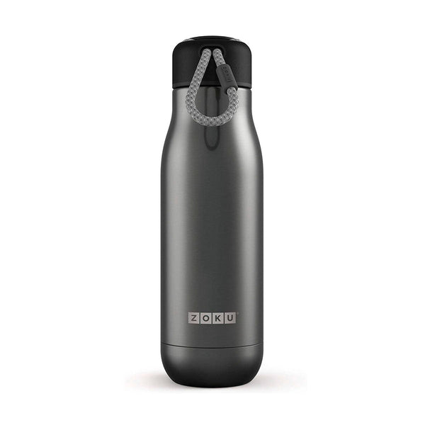 ZOKU COL - Botella Térmica de 0.5L en Acero Inoxidable de Doble Pared. Grafito