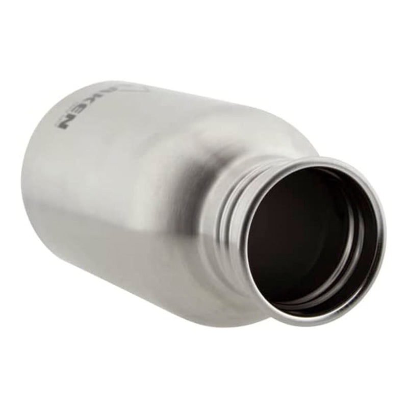 LAKEN Basic Steel - Botella de Agua 0.5L en Acero Inoxidable. Plata