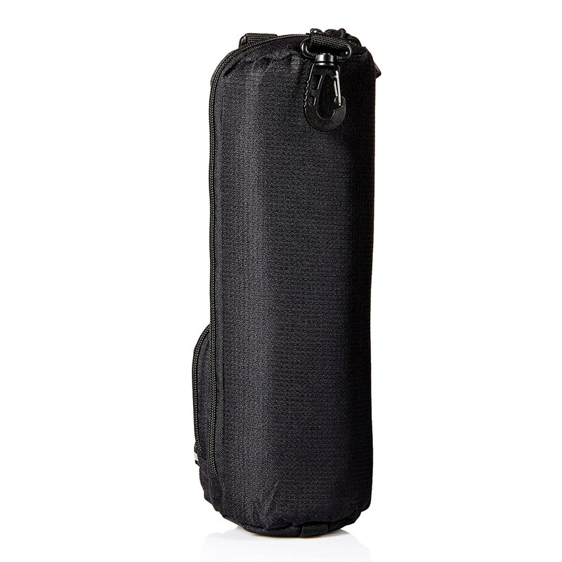 LAKEN - Funda Térmica ISO para Botellas de Agua 1.5L con Bolsillo y Bandolera. Negro