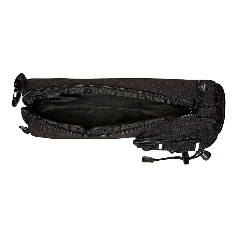 LAKEN - Funda Térmica ISO para Botellas de Agua 1L con Bolsillo y Bandolera. Negro