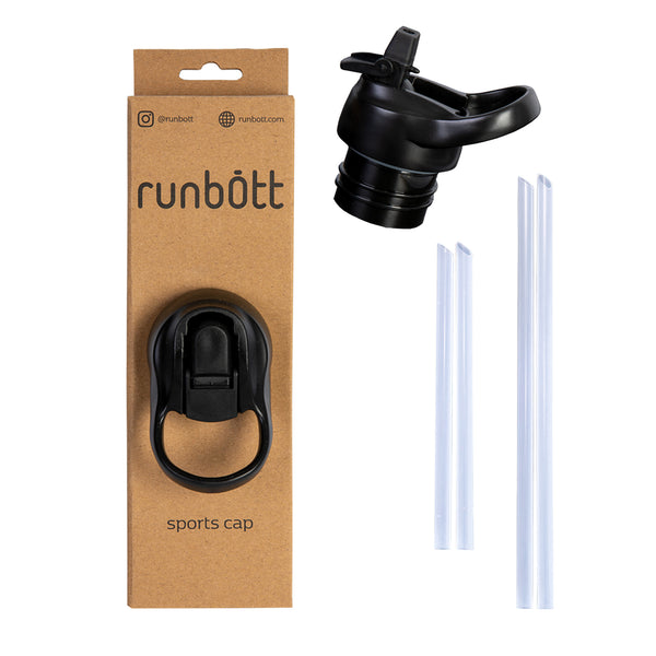 RUNBOTT Sport - Tapón Deportivo con Boquilla de Silicona y 4 Cánulas de Repuesto