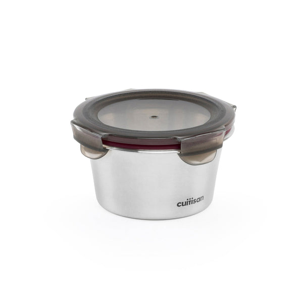 Cuitisan Flora - Recipiente Hermético 0.41L en Acero Inoxidable. Apto Microondas
