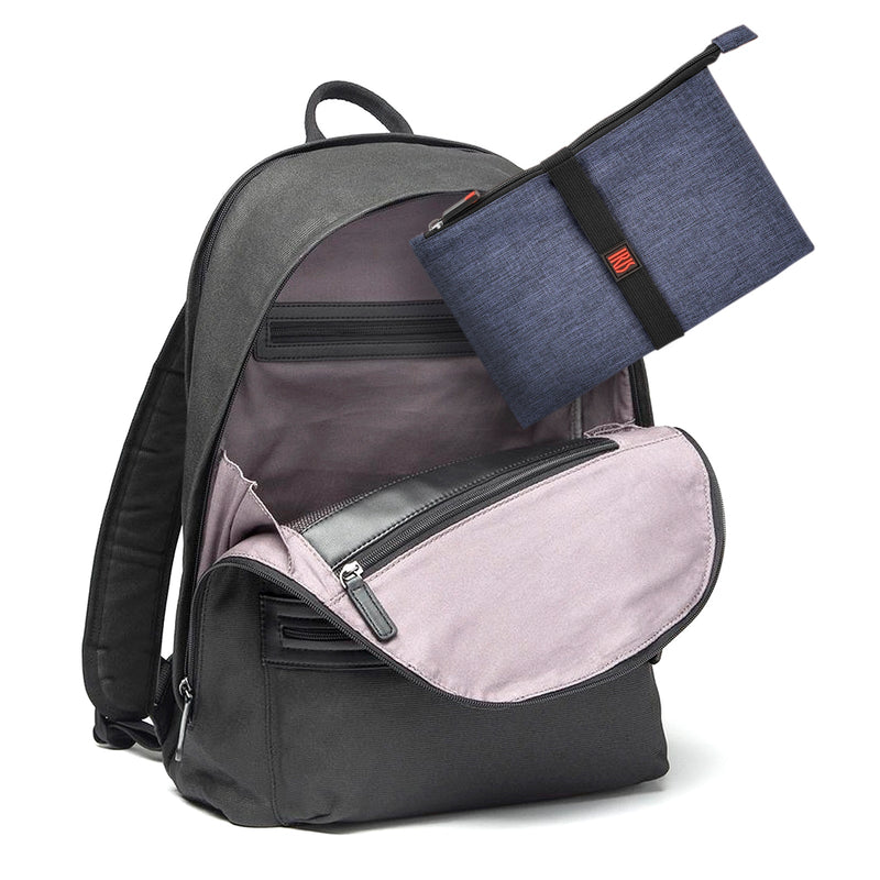 IRIS Snack Bag - Bolsa Porta Alimentos con Cierre de Cremallera, Verde