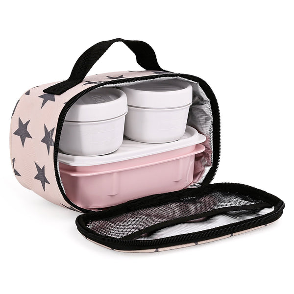 TATAY 1168106 - Bolsa Térmica Porta Alimentos Tatay Urban Food Casual, 1,5L Stars Mini Plus