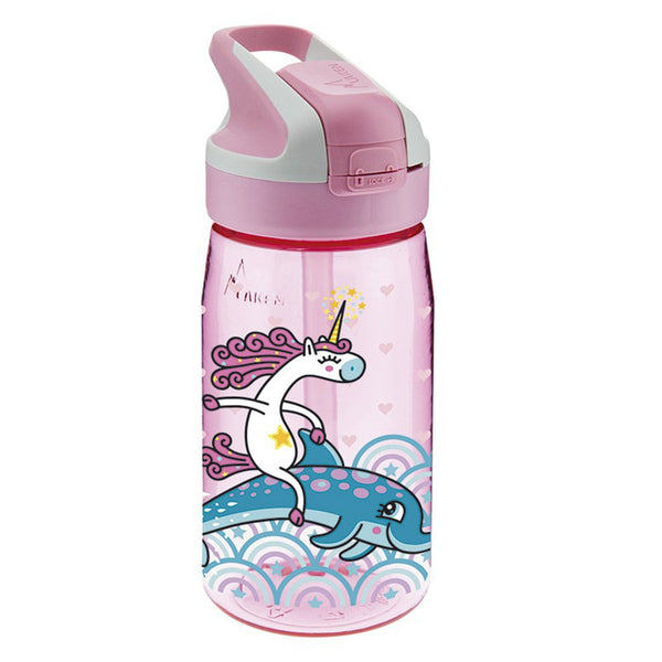 LAKEN Summit - Botella de Agua Infantil 0.45L en Tritán. Modelo Jumping