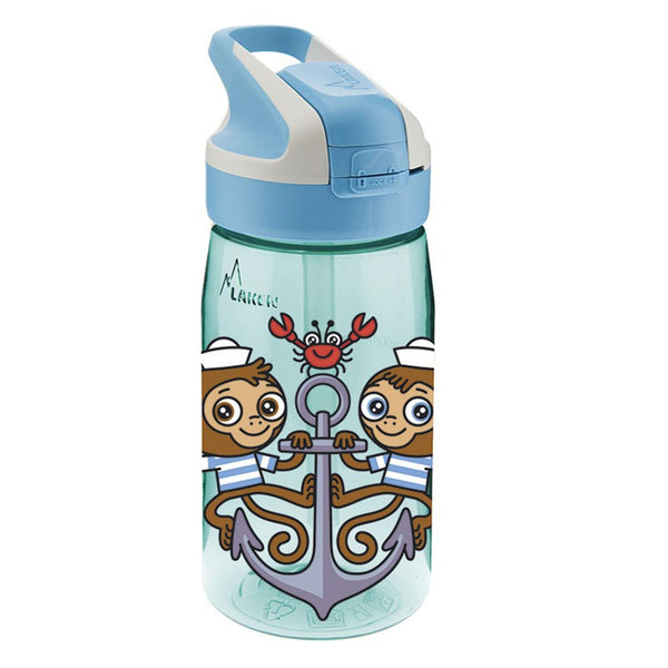 LAKEN Summit - Botella de Agua Infantil 0.45L en Tritán. Modelo Mikonauticos
