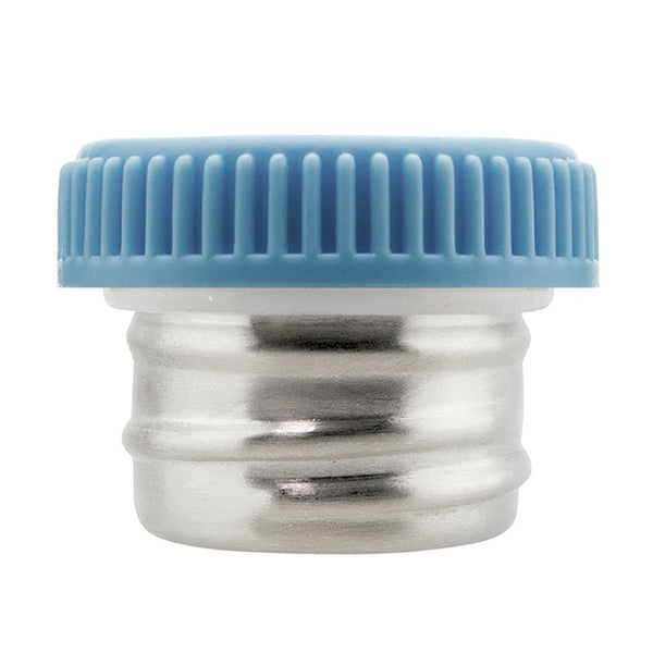 LAKEN - Tapón Plain de Recambio para Botellas Basic Steel. Azul