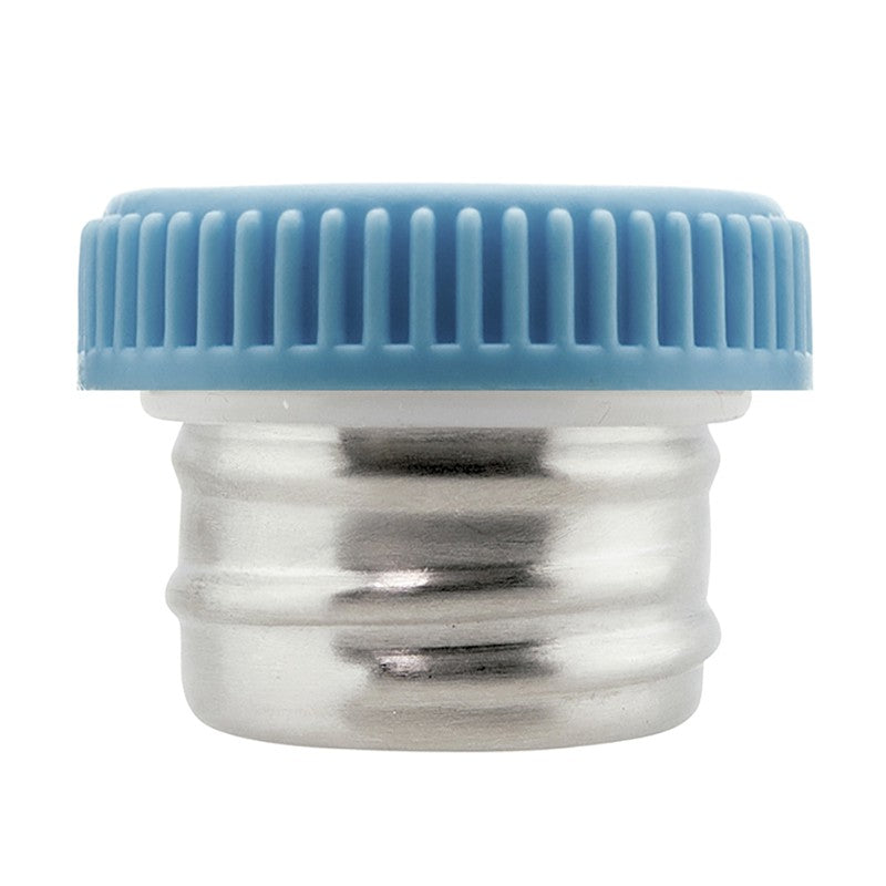 LAKEN - Tapón Plain de Recambio para Botellas Basic Steel. Azul